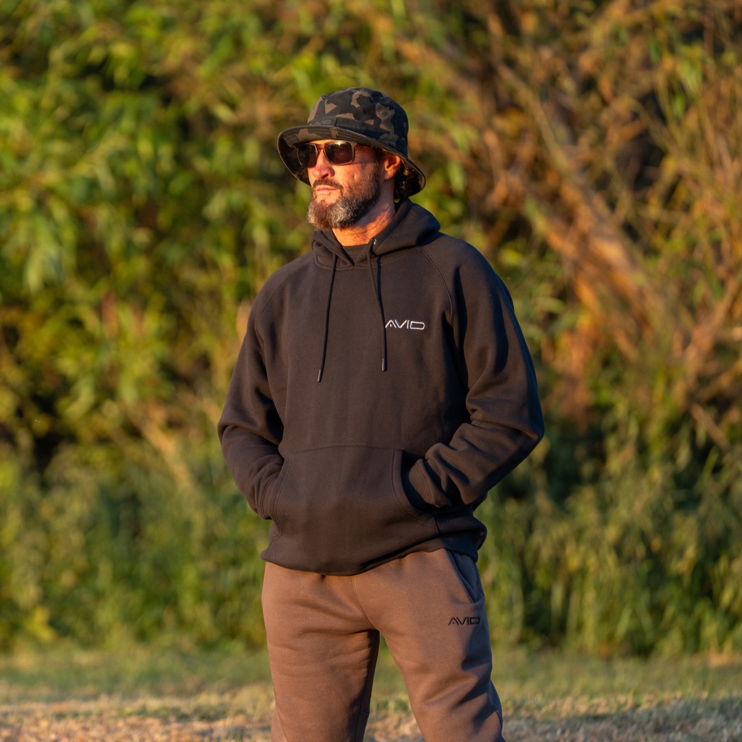 Avid Carp Compound Hoodie - Black