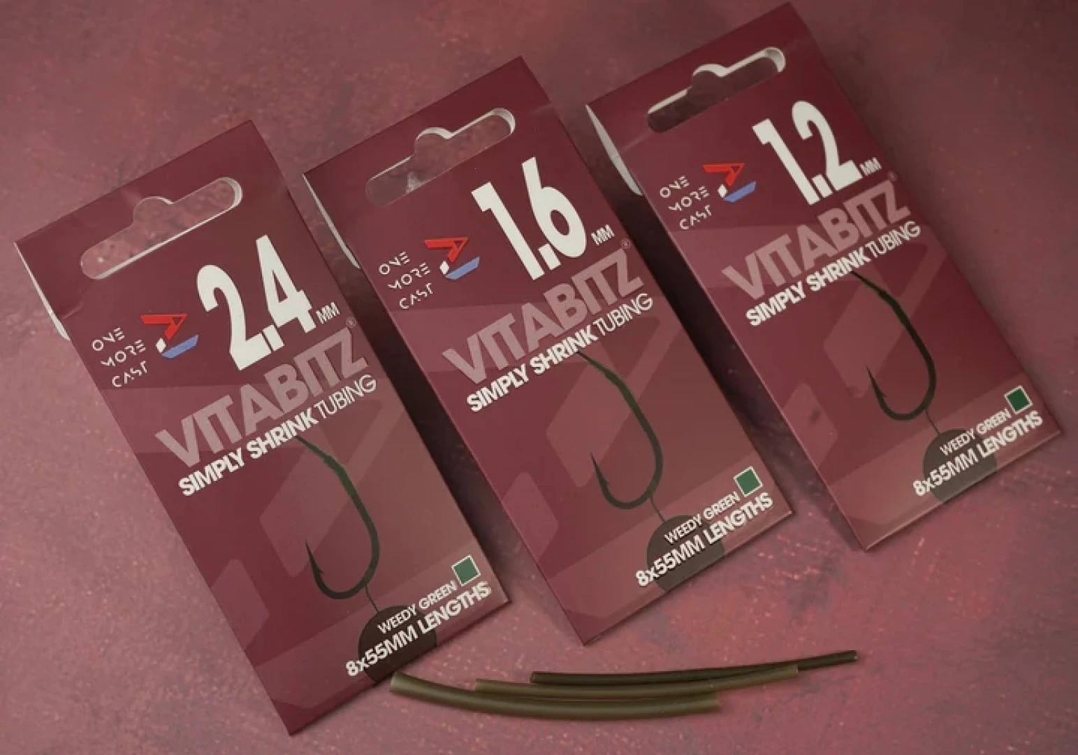One More Cast Vitabitz Shrink Tube - Green