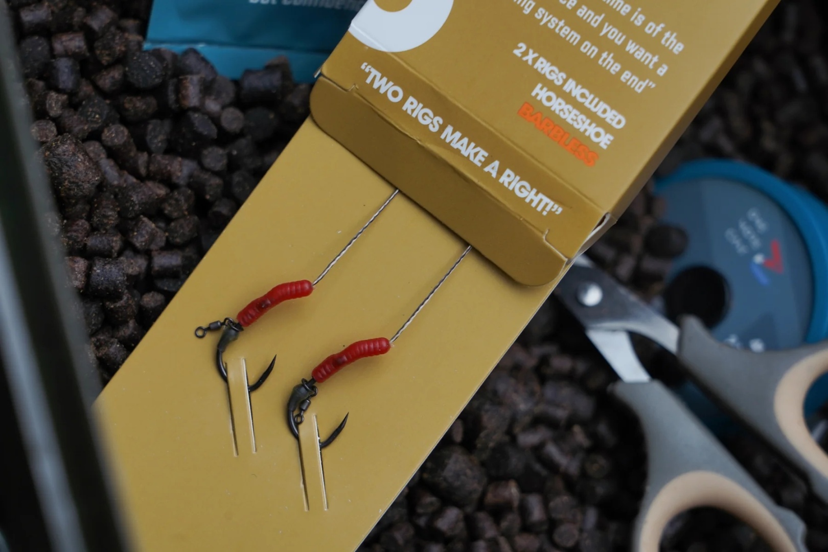 One More Cast Blend Leadcore Solid Bag Rig Horseshoe - Barbless