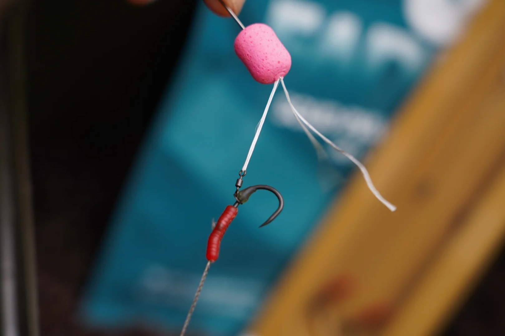 One More Cast Blend Leadcore Solid Bag Rig Horseshoe - Barbless