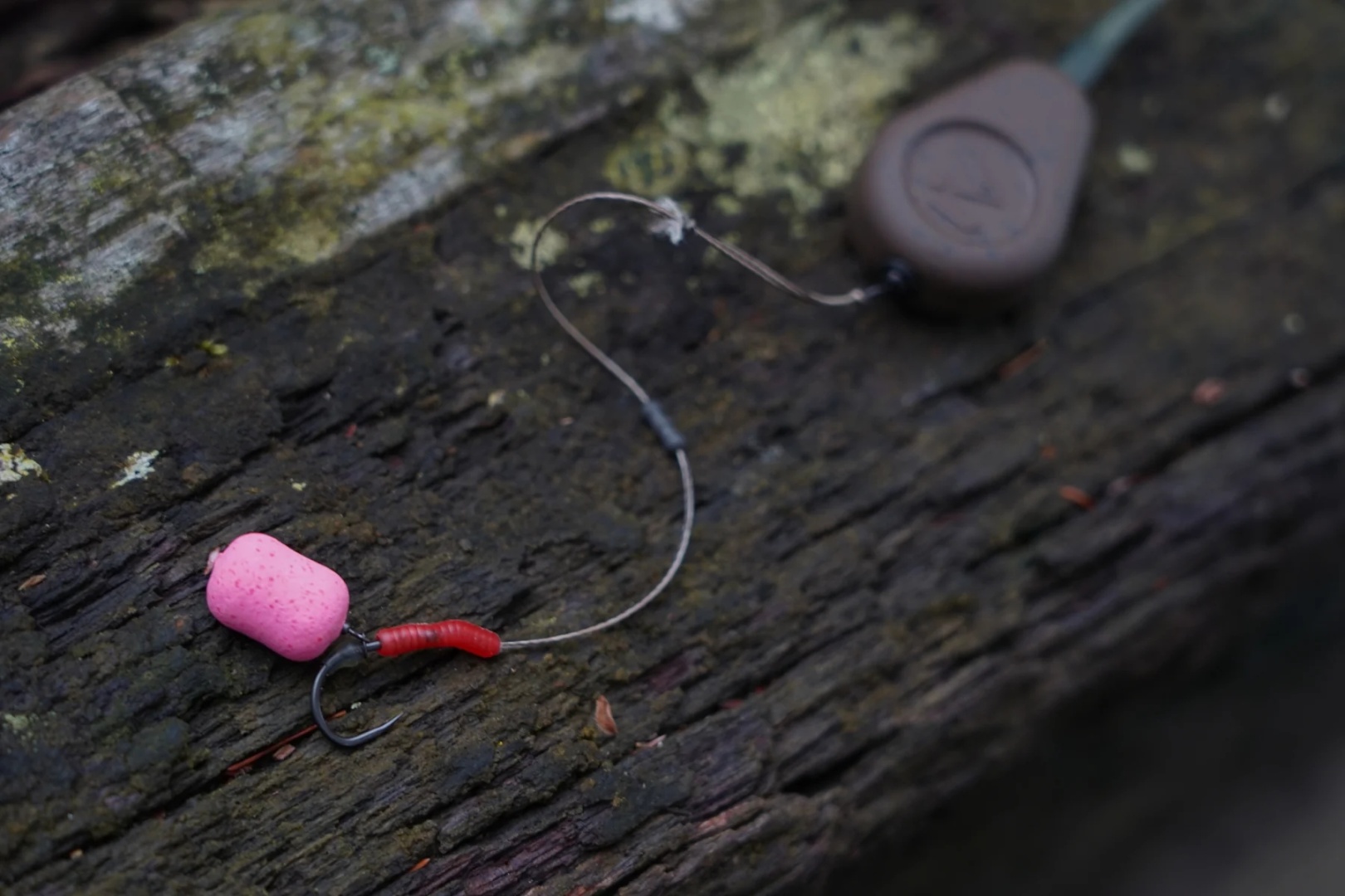 One More Cast Blend Leadcore Solid Bag Rig Horseshoe - Barbless