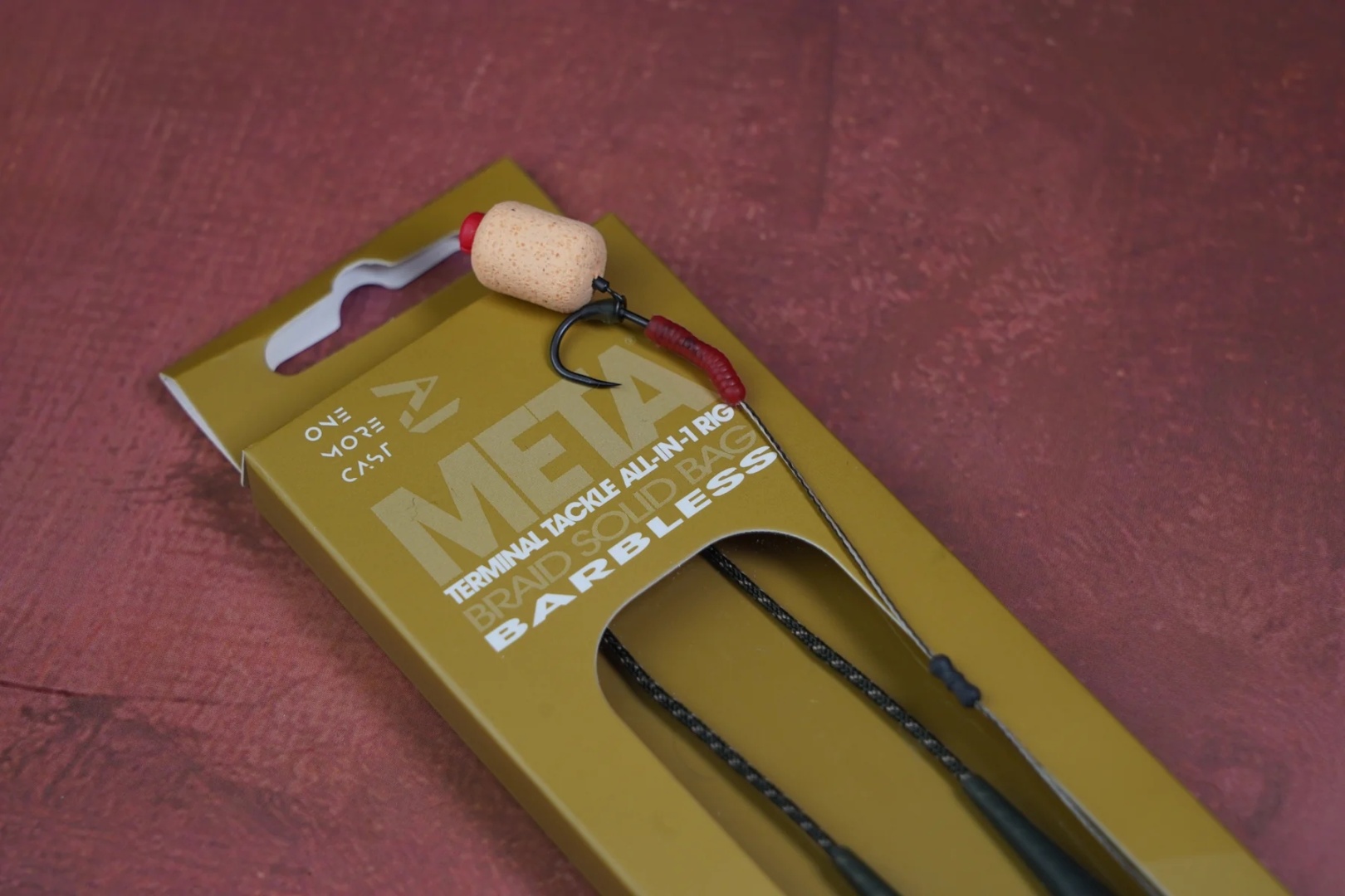One More Cast Blend Leadcore Solid Bag Rig Horseshoe - Barbless