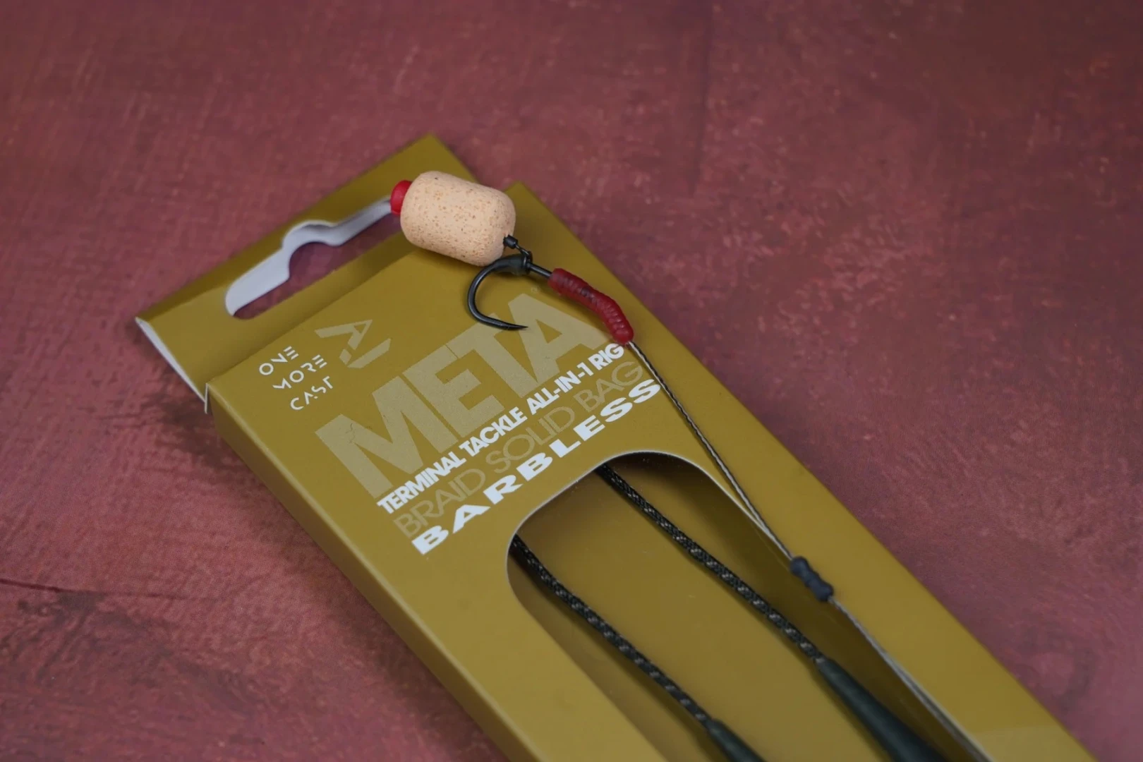 One More Cast Blend Leadcore Solid Bag Rig Horseshoe - Barbless