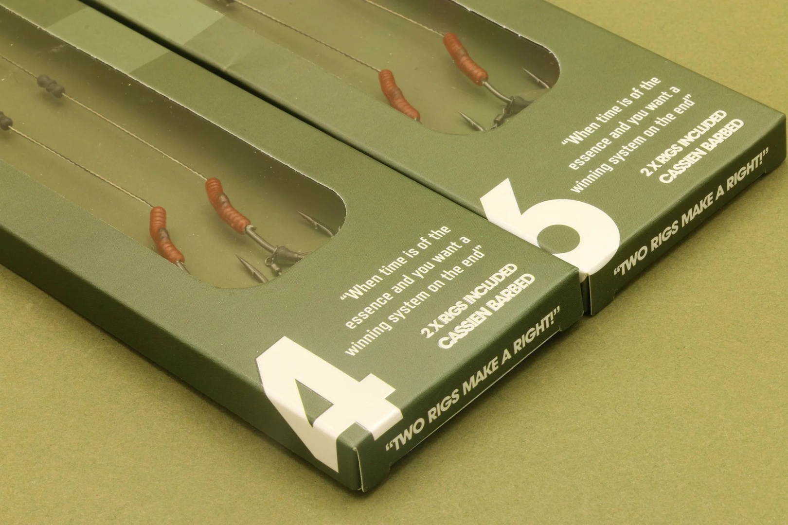 One More Cast Blend Leadcore Solid Bag Rig Horseshoe - Barbless