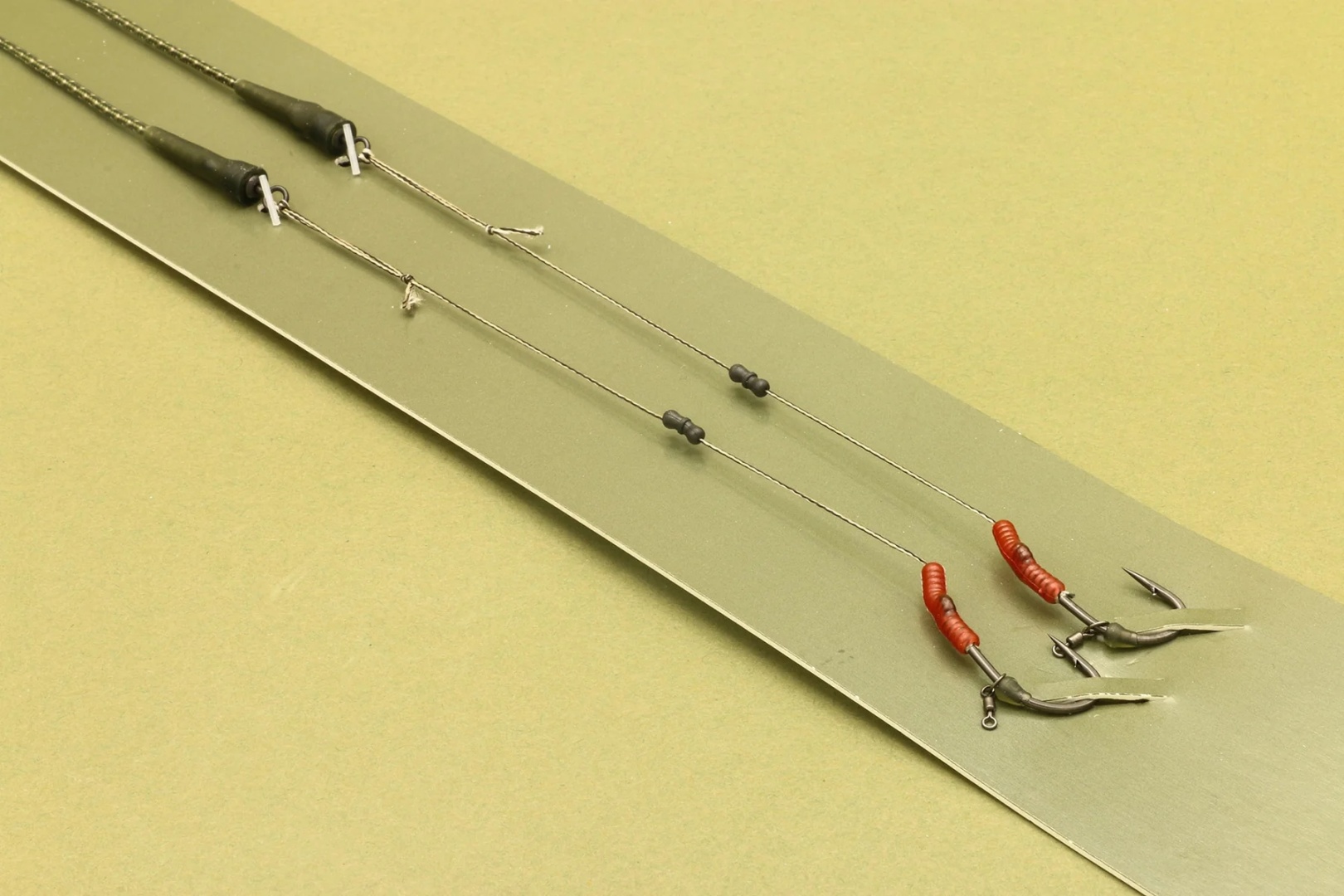 One More Cast Blend Leadcore Solid Bag Rig Horseshoe - Barbless