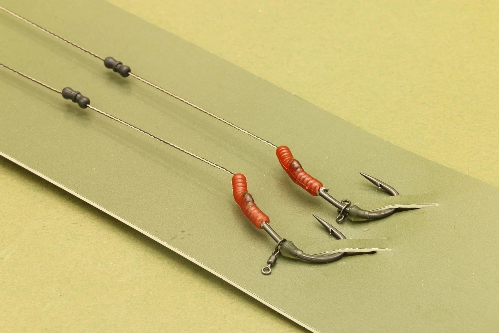 One More Cast Blend Leadcore Solid Bag Rig Horseshoe - Barbless