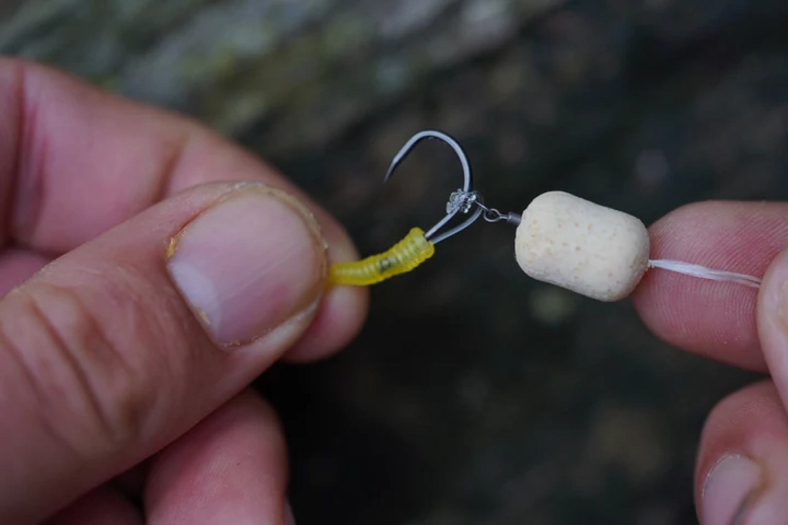 One More Cast Blend Tubing Fluoro D-Rig Horseshoe - Barbless