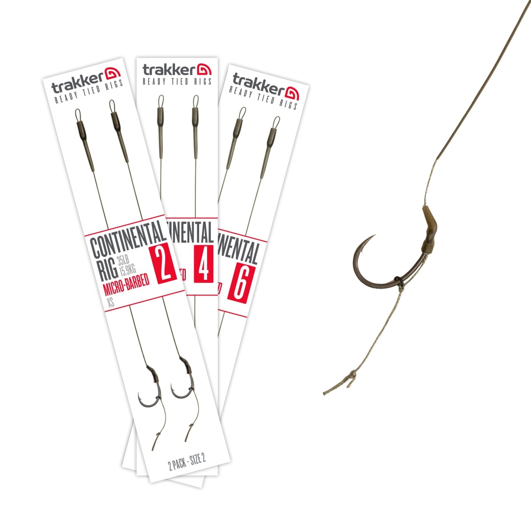 Trakker Continental Ready Rigs (Micro Barb.)