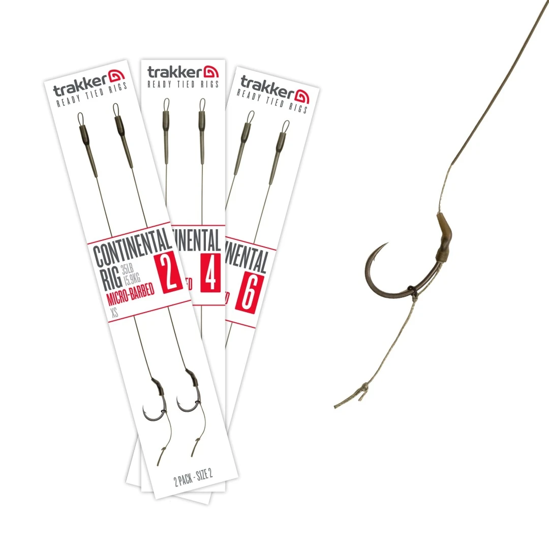 Trakker Continental Ready Rigs (Micro Barb.)