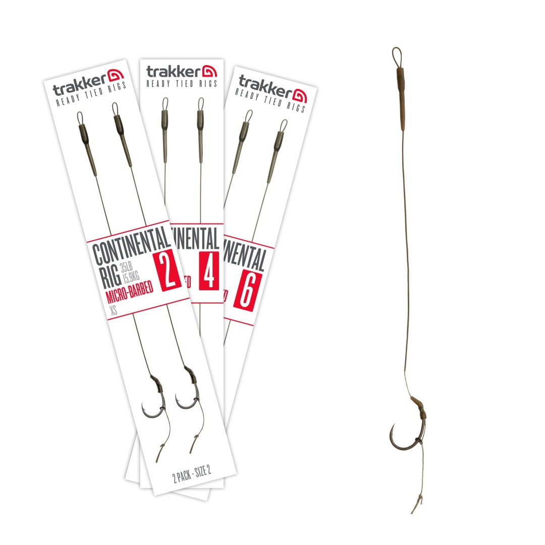 Trakker Continental Ready Rigs (Micro Barb.)