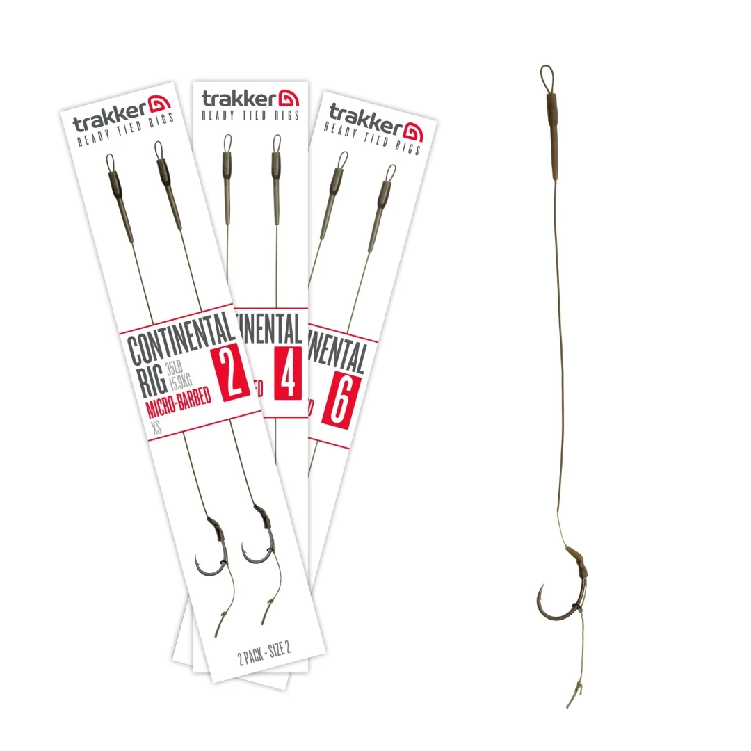 Trakker Continental Ready Rigs (Micro Barb.)