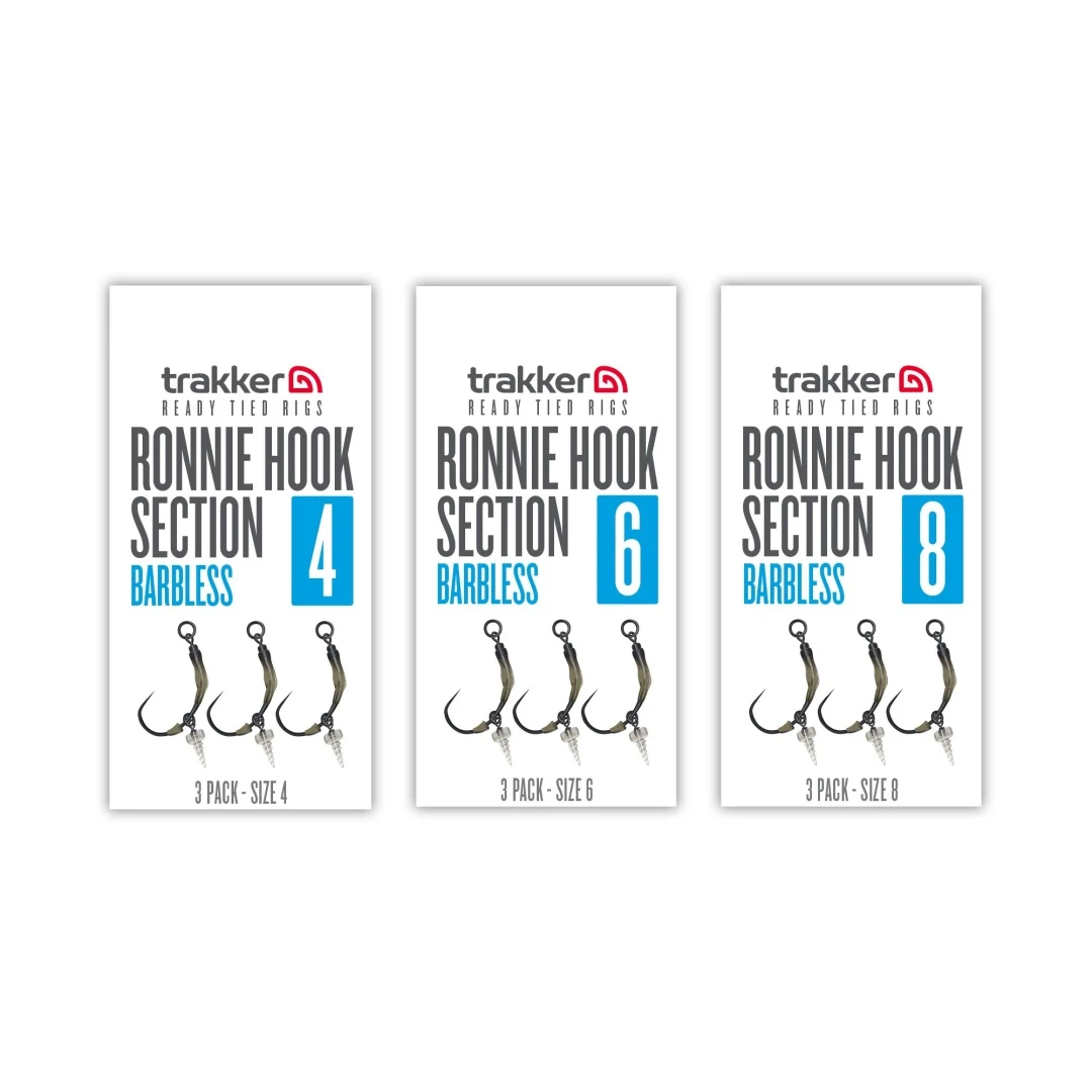 Trakker Ronnie Hook Sections (Barbless)