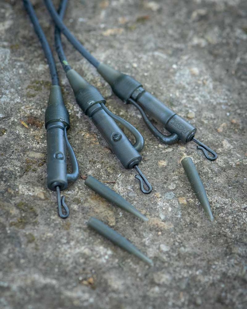 Fox Edges Tungsten Tubing Leadclip Ready Rigs (Size 7)