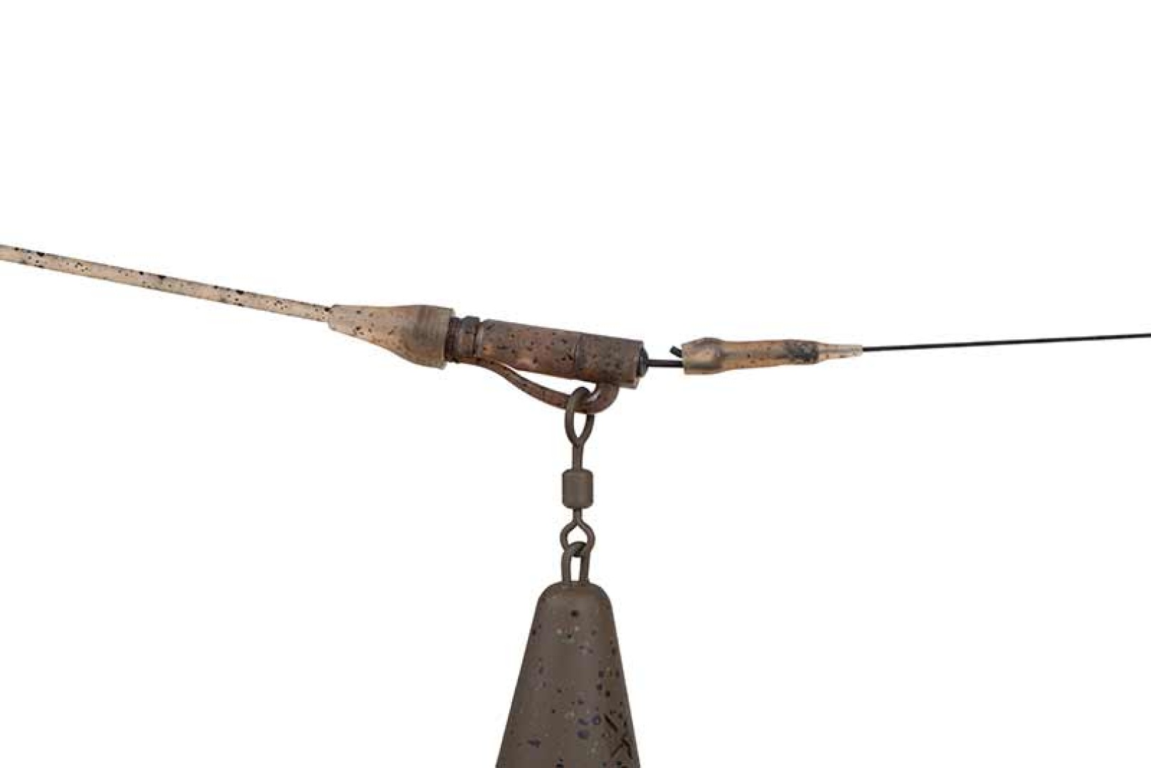 Fox Edges CAMO Tubing Leadclip Ready Rigs (Size 7)