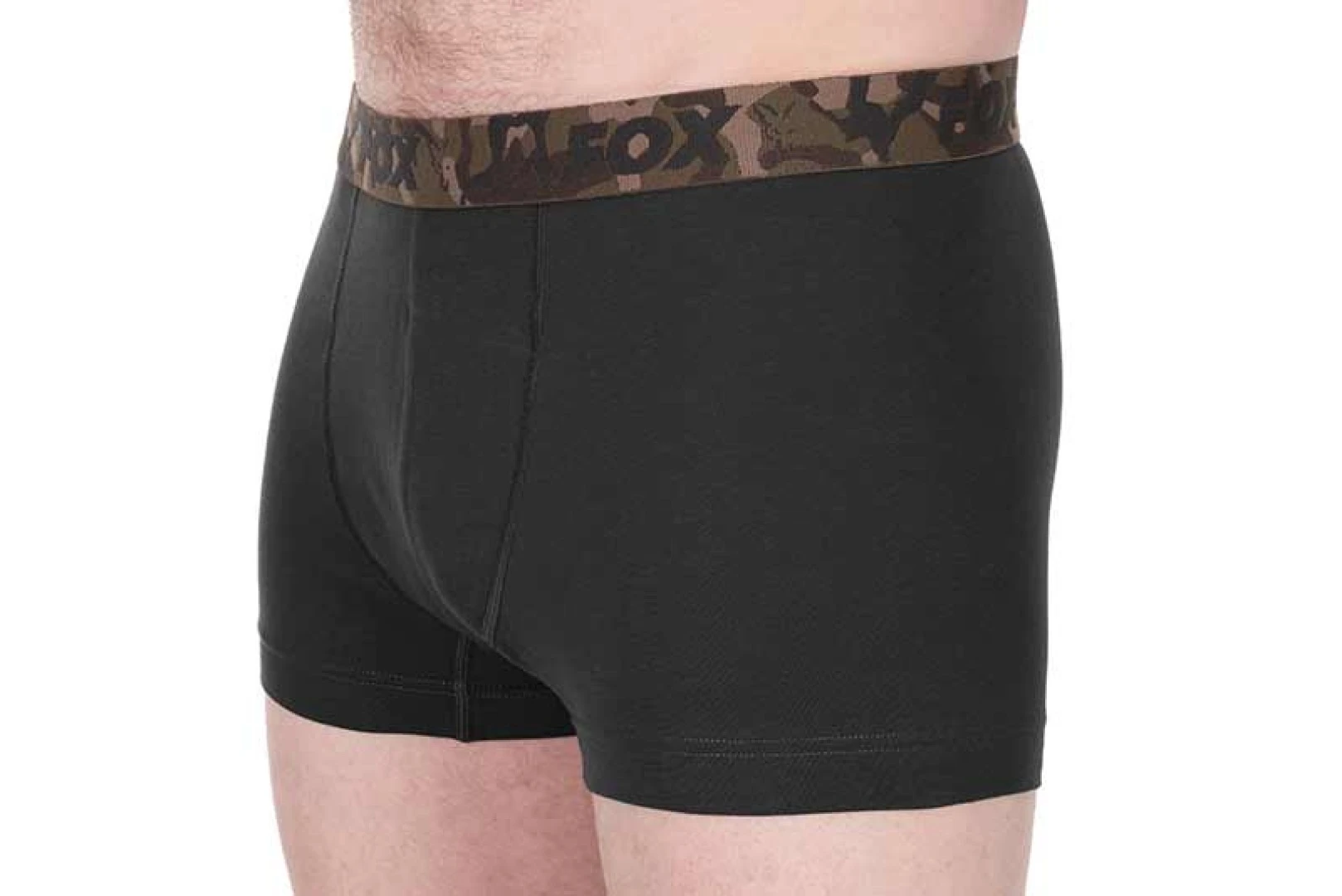 Fox Boxers Shorts Khaki / Black (2 pack)