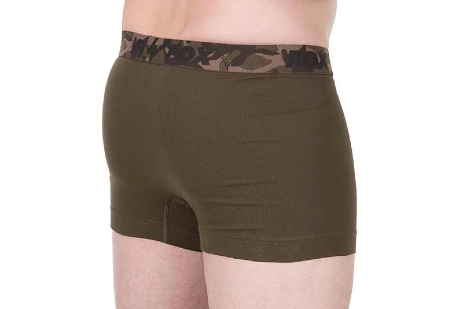 Fox Boxers Shorts Khaki / Black (2 pack)