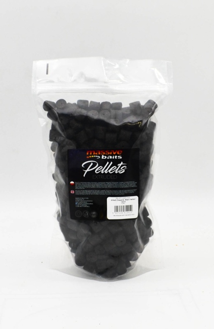 Massive Baits Coppens Black Halibut - Pellet d’Appât