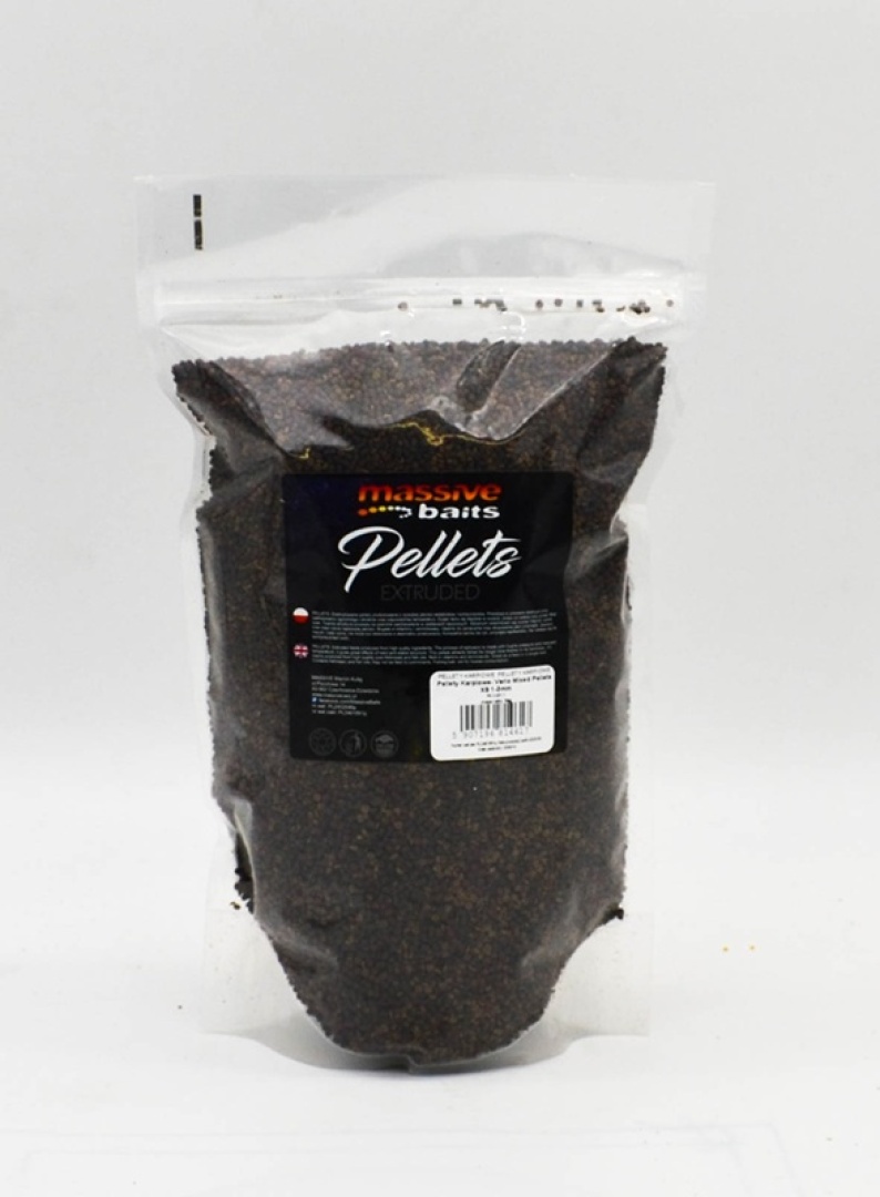 Massive Baits Vario XS Mixed Pellets - Pellet Atracție