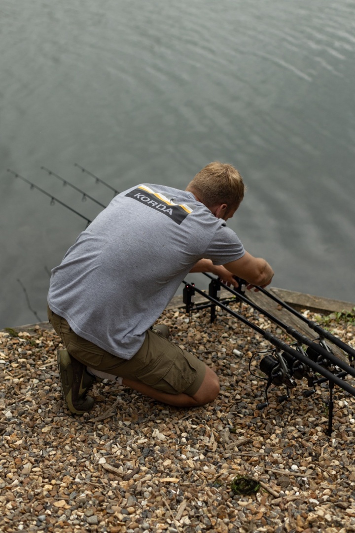 Korda Lakebed T-Shirt - Grey