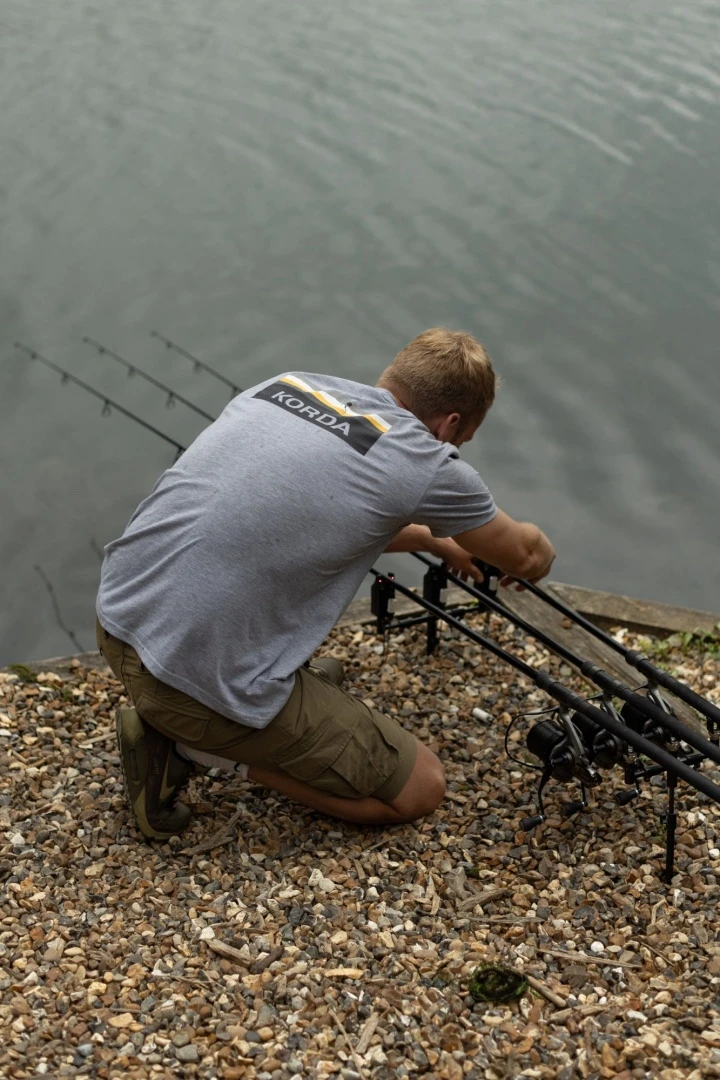 Korda Lakebed T-Shirt - Grey