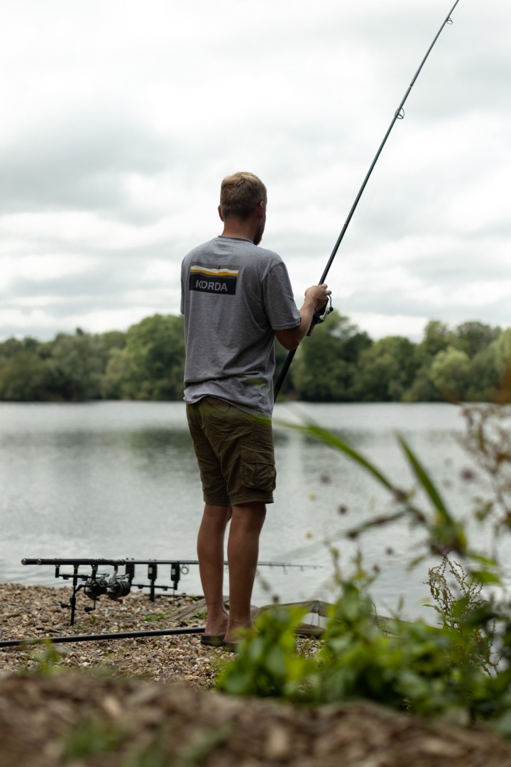 Korda Lakebed T-Shirt - Grey
