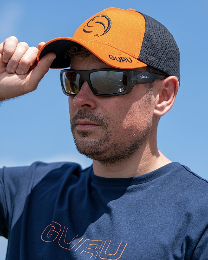 GURU Orange Trucker Cap