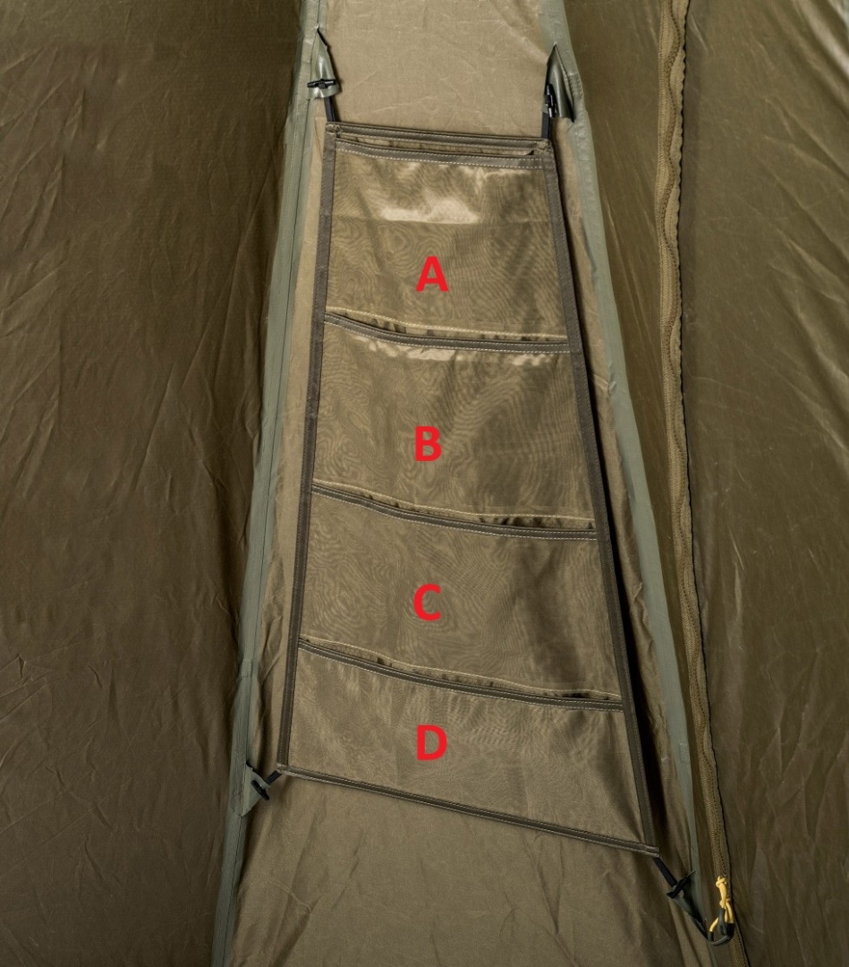 Mivardi Shelter Base Camp - Wall Organizer Set (4 pcs)