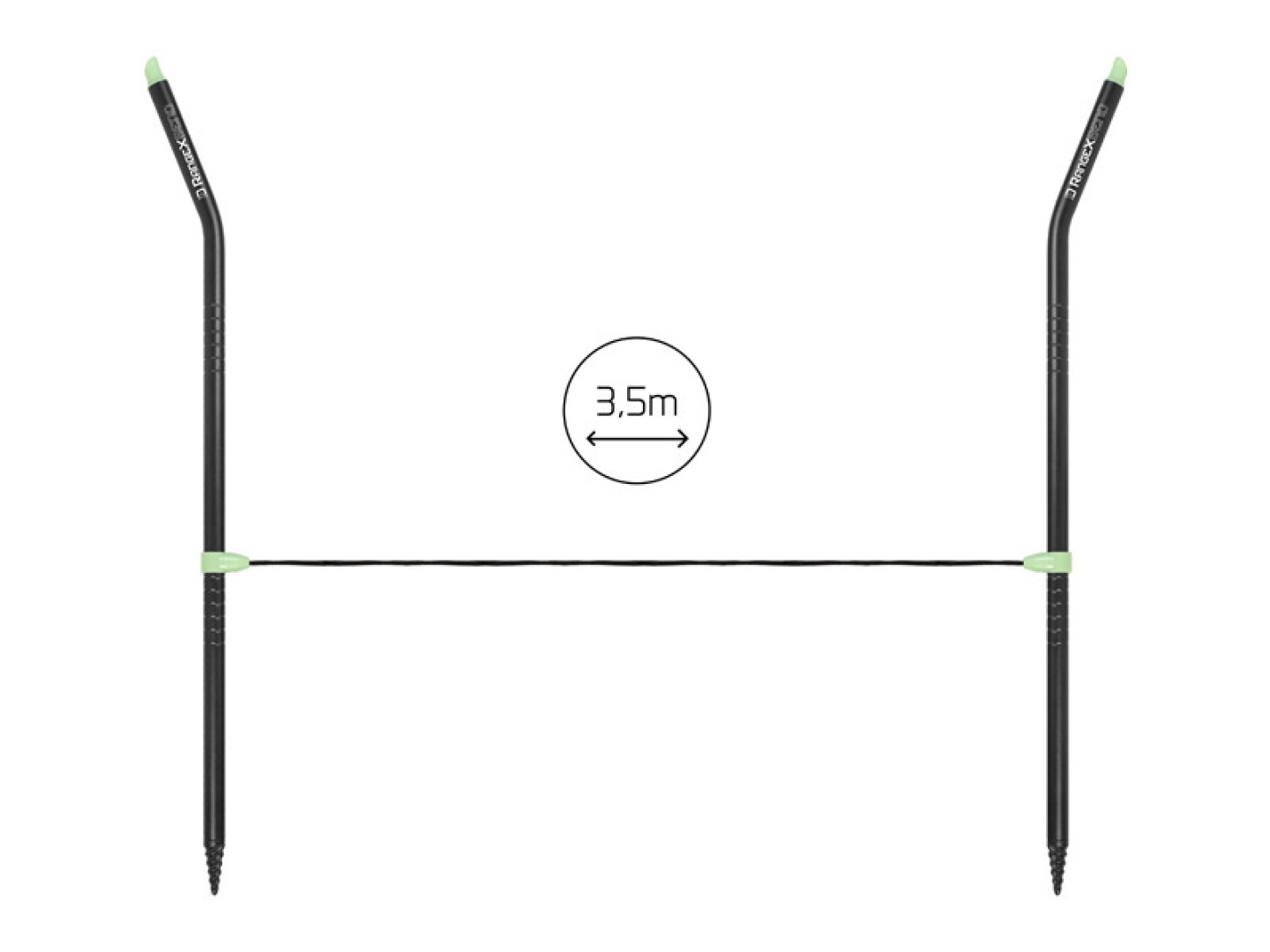 Delphin RangeX BEND Distance Sticks