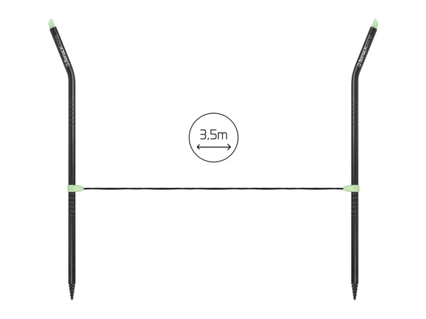 Delphin RangeX BEND Distance Sticks