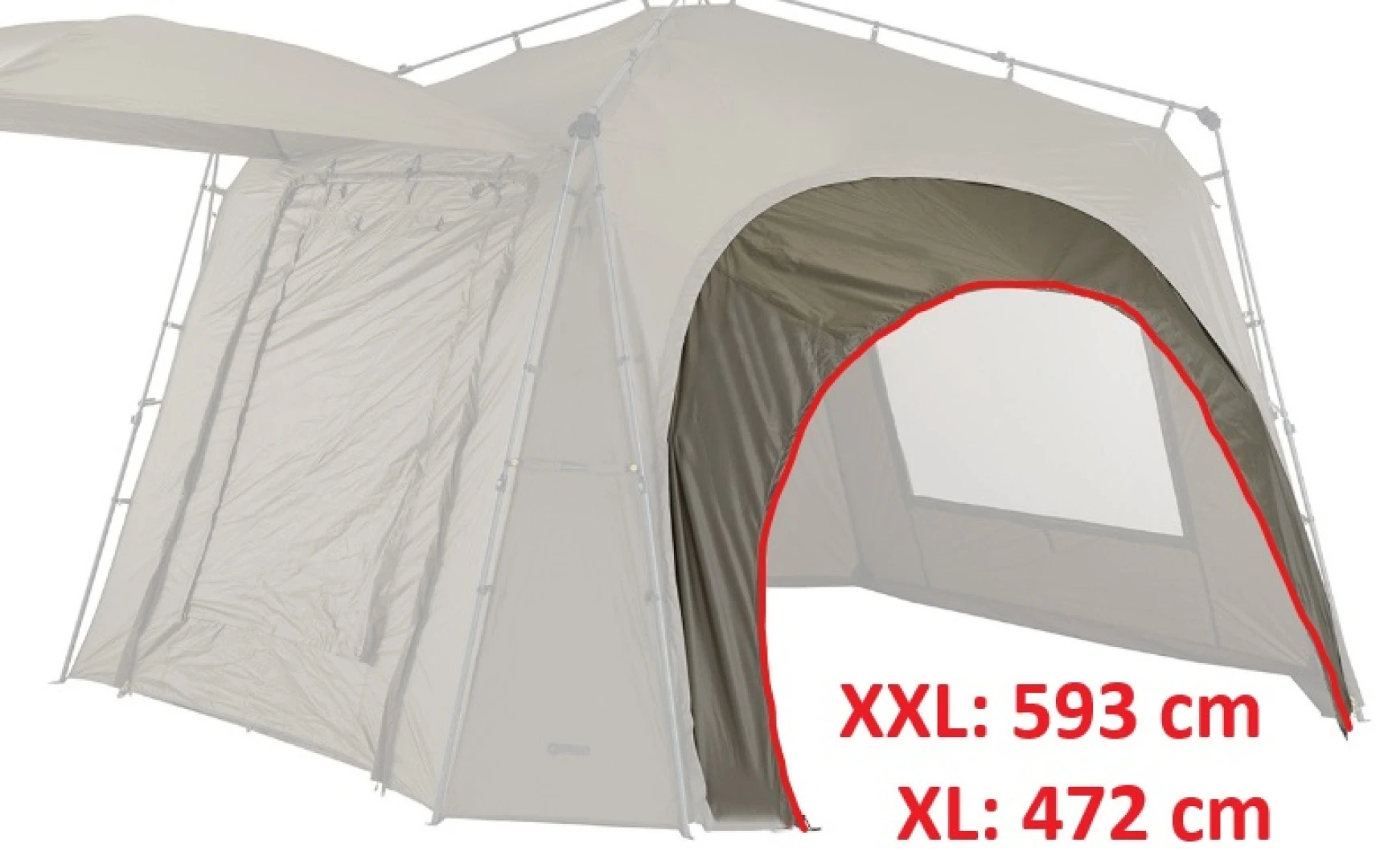 Mivardi Shelter Base Camp XL - Bivvy Connection Kit