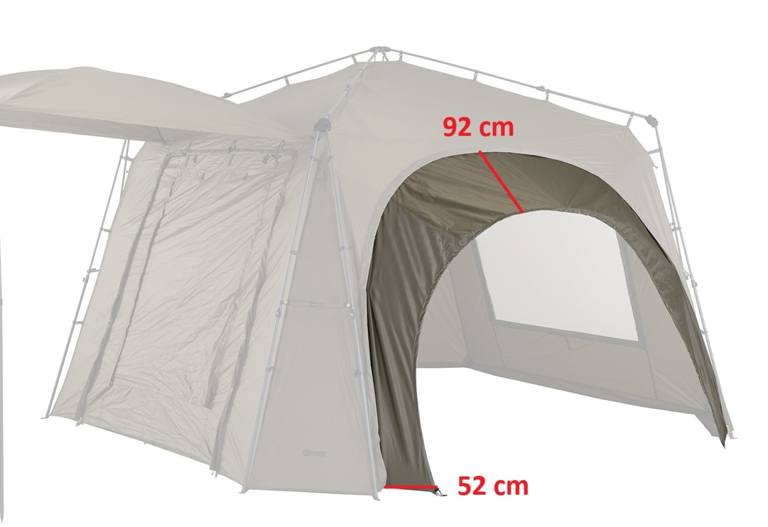 Mivardi Shelter Base Camp XL - Bivvy Connection Kit