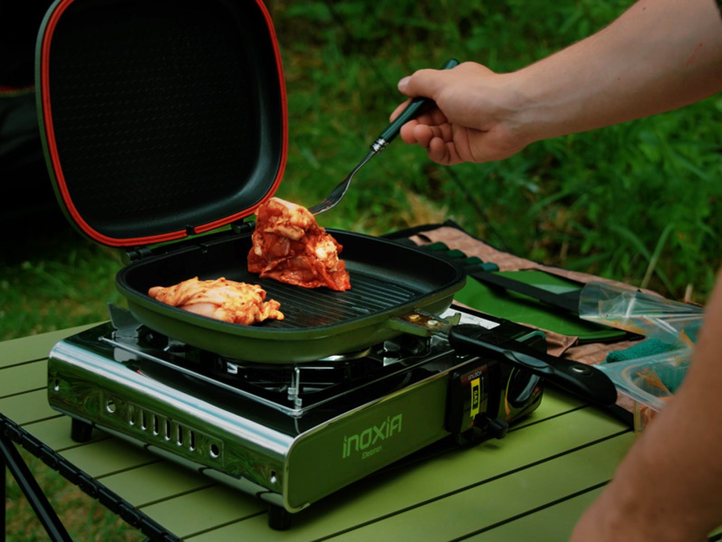 Delphin INOXIA Portable Gas Stove