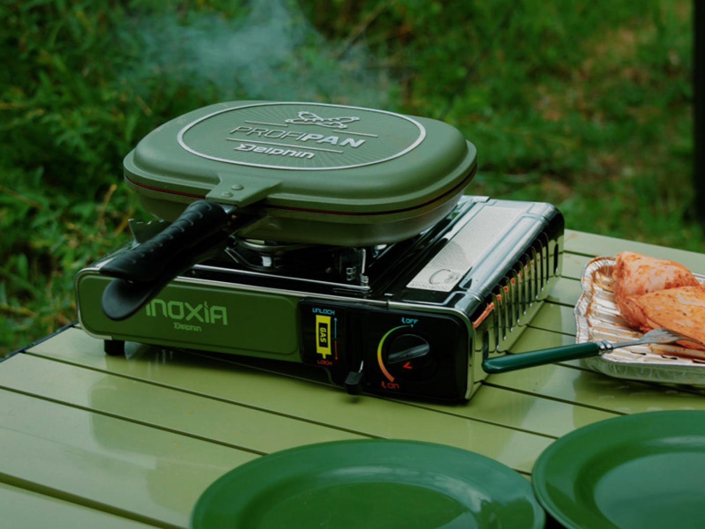 Delphin INOXIA Portable Gas Stove