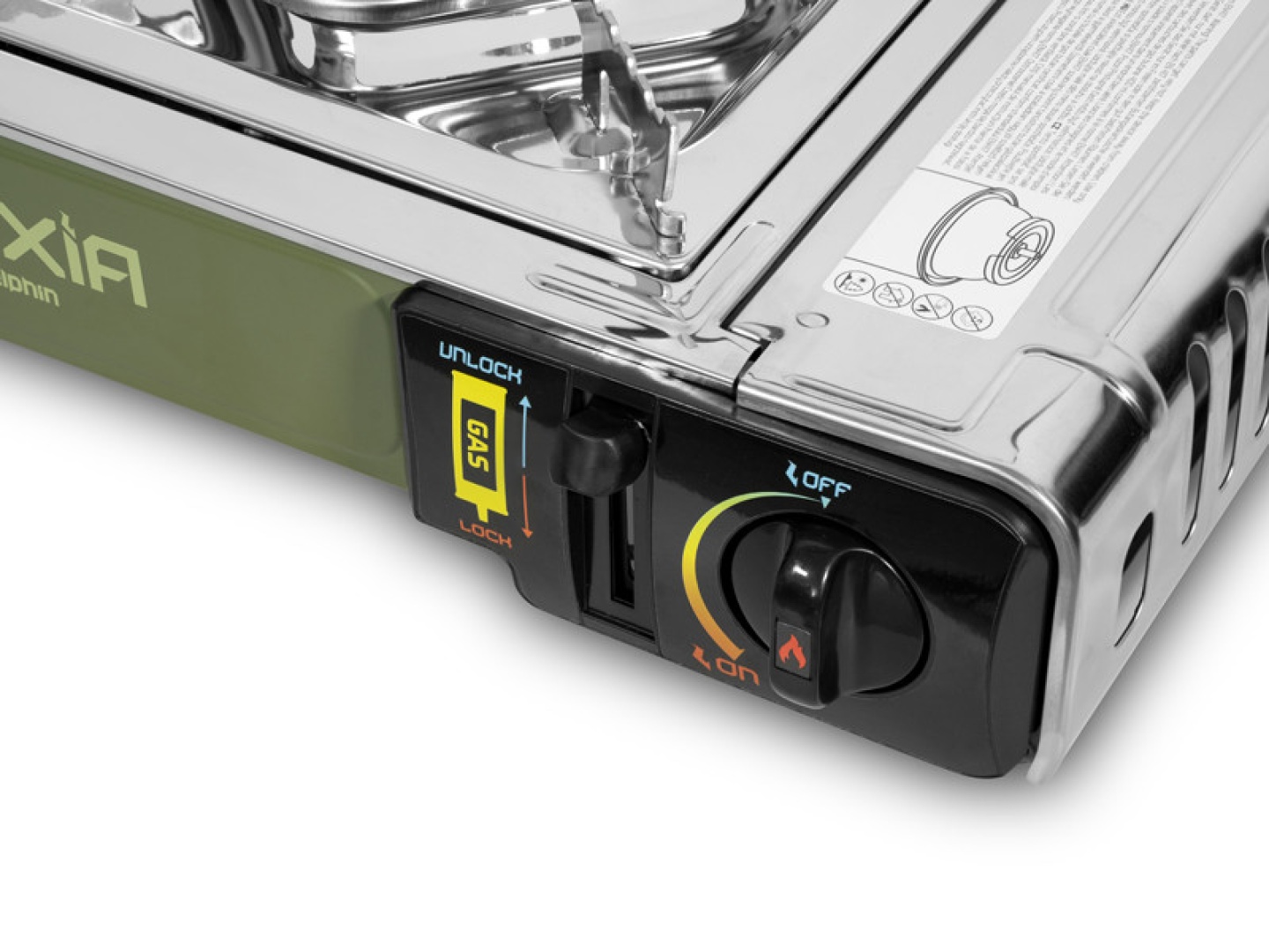 Delphin INOXIA Portable Gas Stove