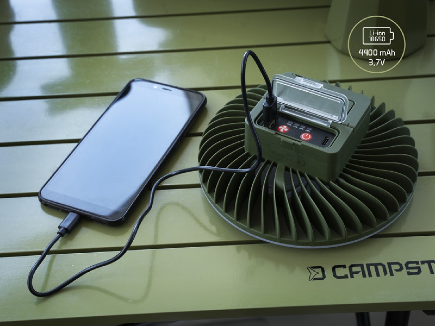 Delphin Ventix - Ventilador con Lámpara