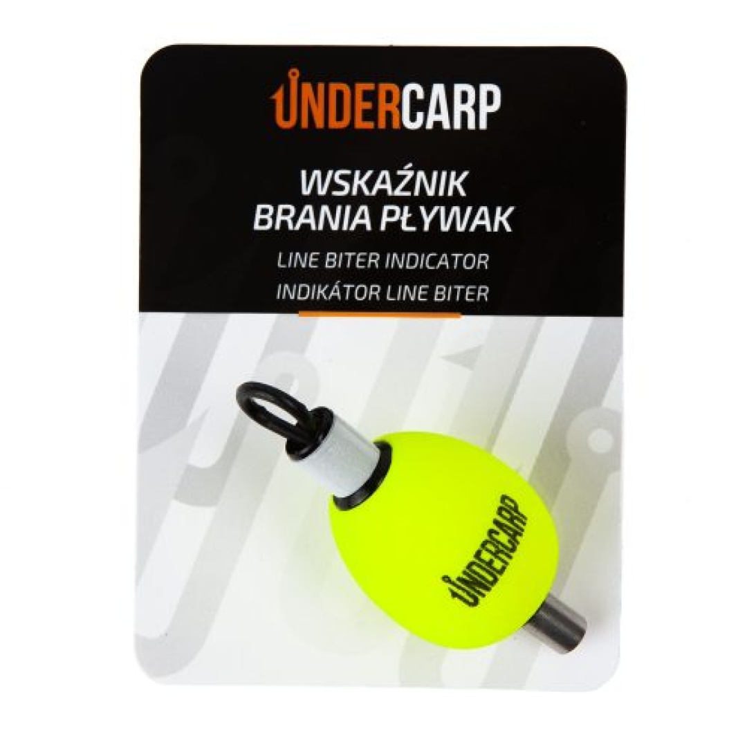 UnderCarp Line Biter - Indikatorius Pasiėmimo Plūdė - Geltonas Neonas