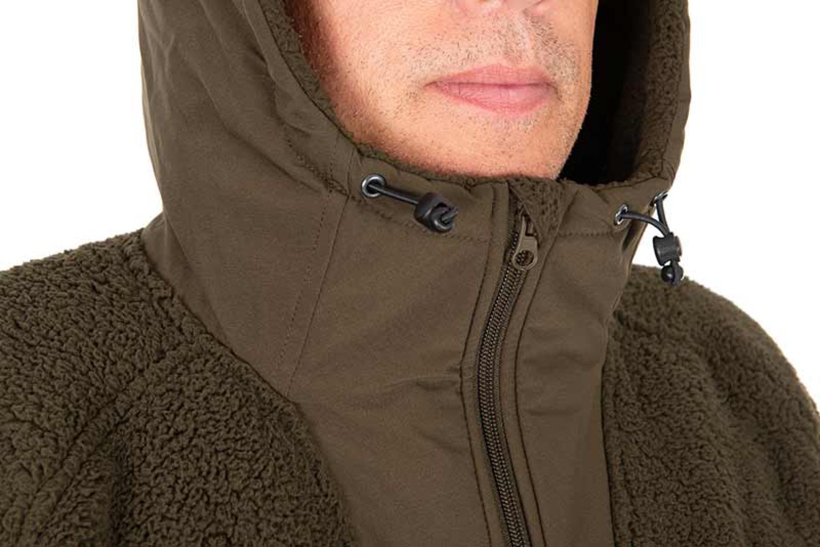 Fox Olive Sherpa Hybrid Jacket