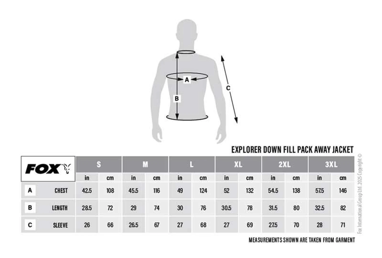 Fox Explorer Downfill Packaway Jacket