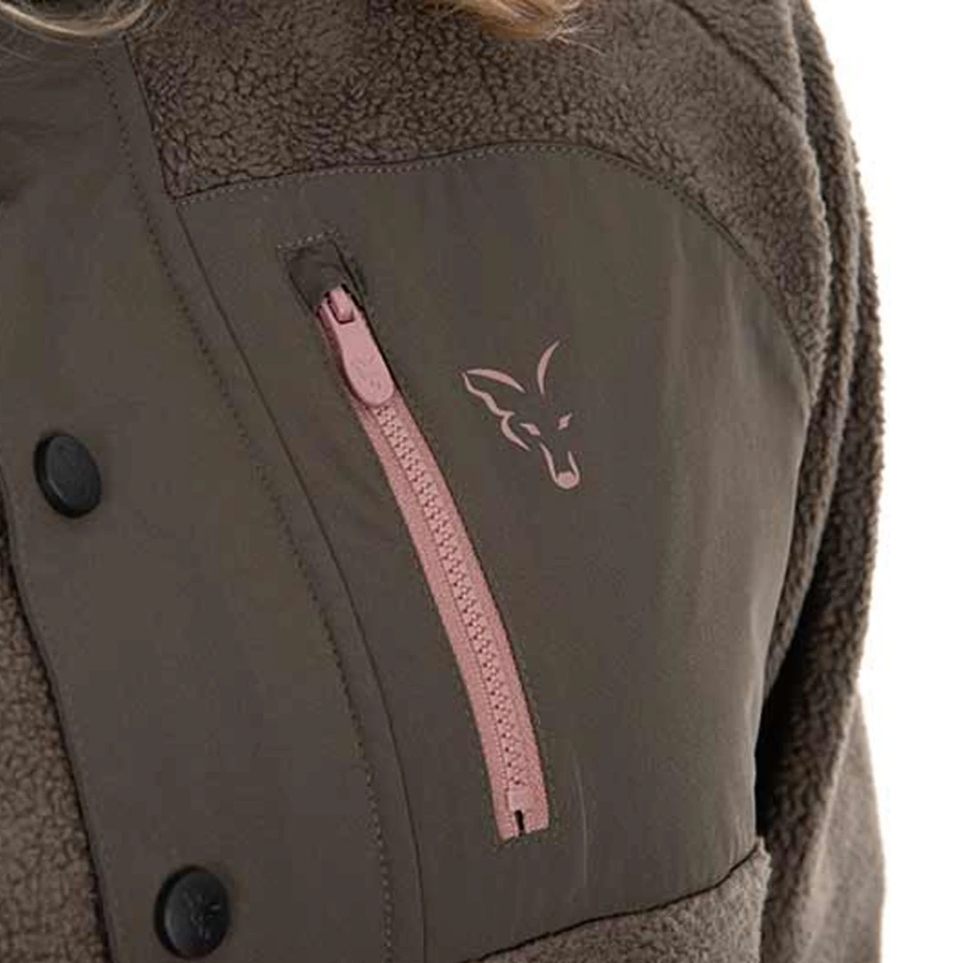 Fox Womens Explorer Fleece Hooded Jacket
