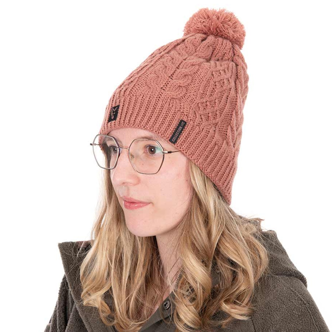 Fox Womens Knitted Bobble