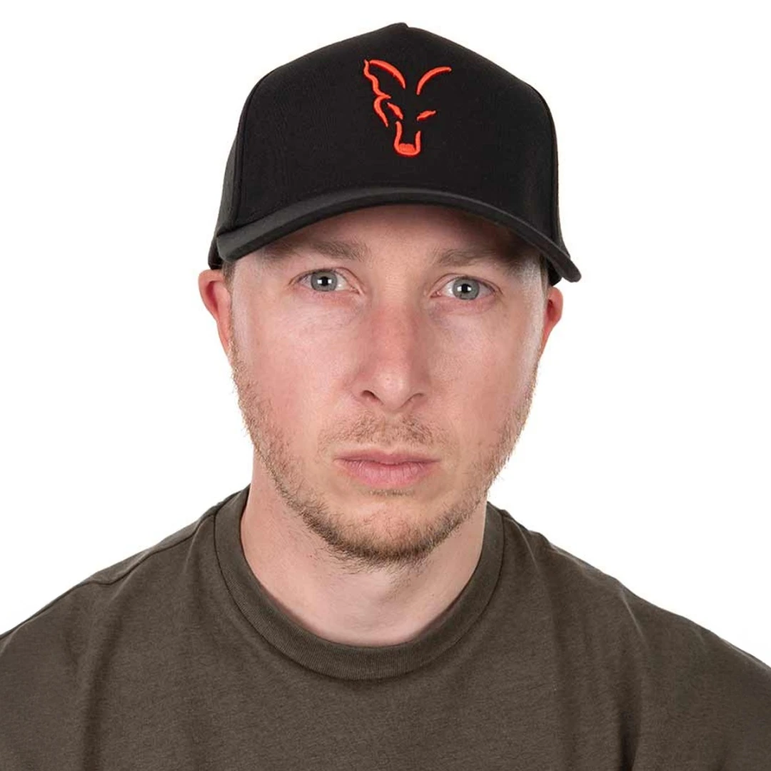 Fox Collection Baseball Cap - Black/Orange