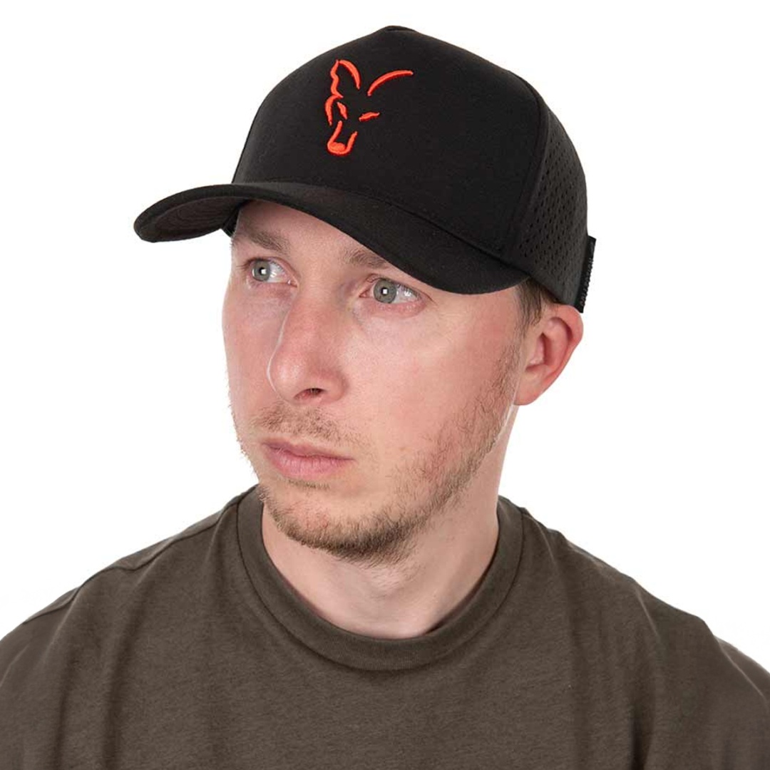 Fox Collection Baseball Cap - Black/Orange