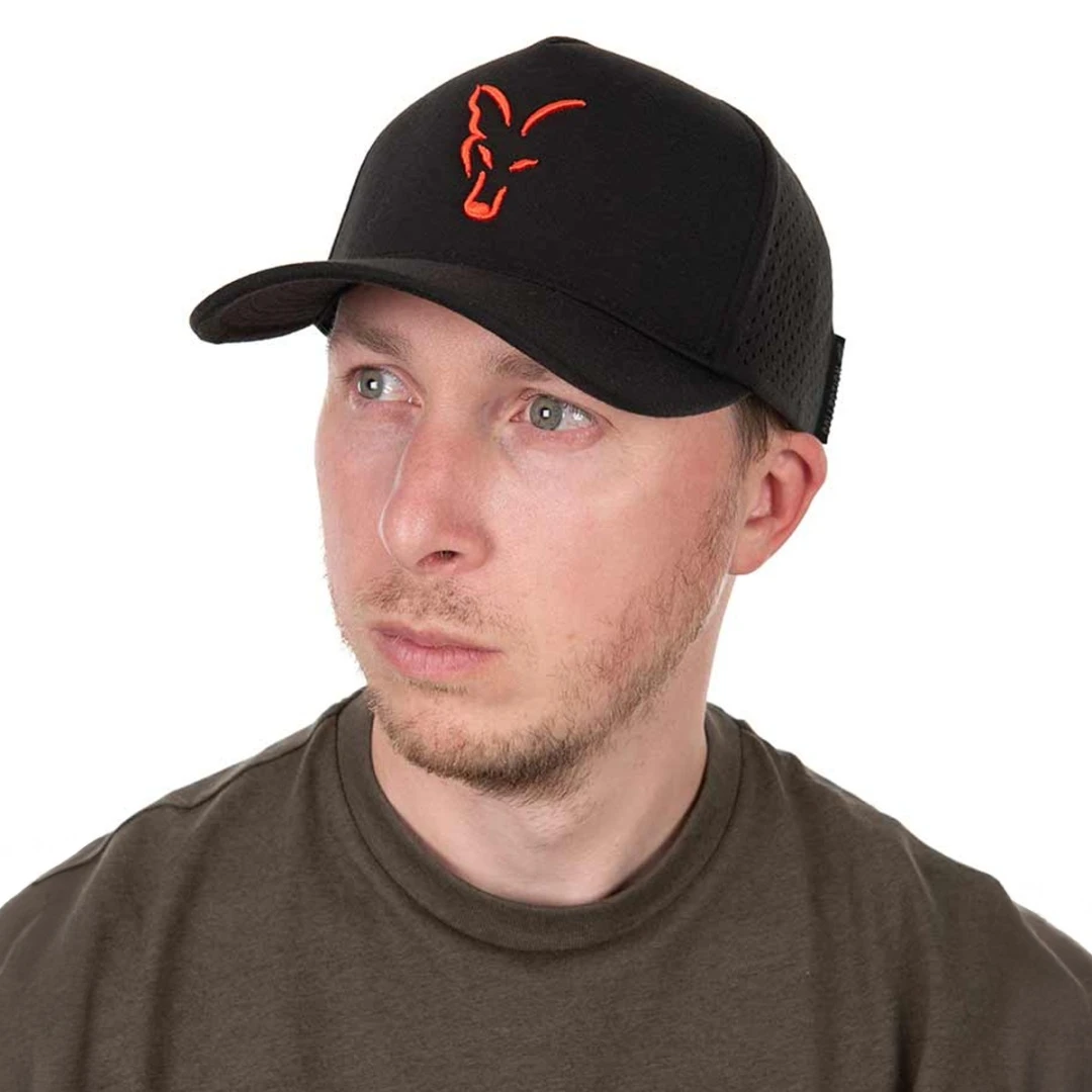 Fox Collection Baseball Cap - Black/Orange