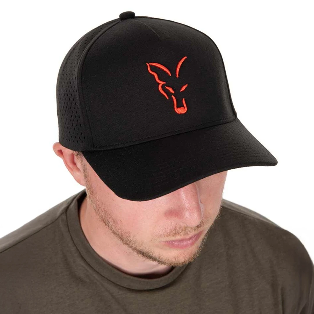 Fox Collection Baseball Cap - Black/Orange