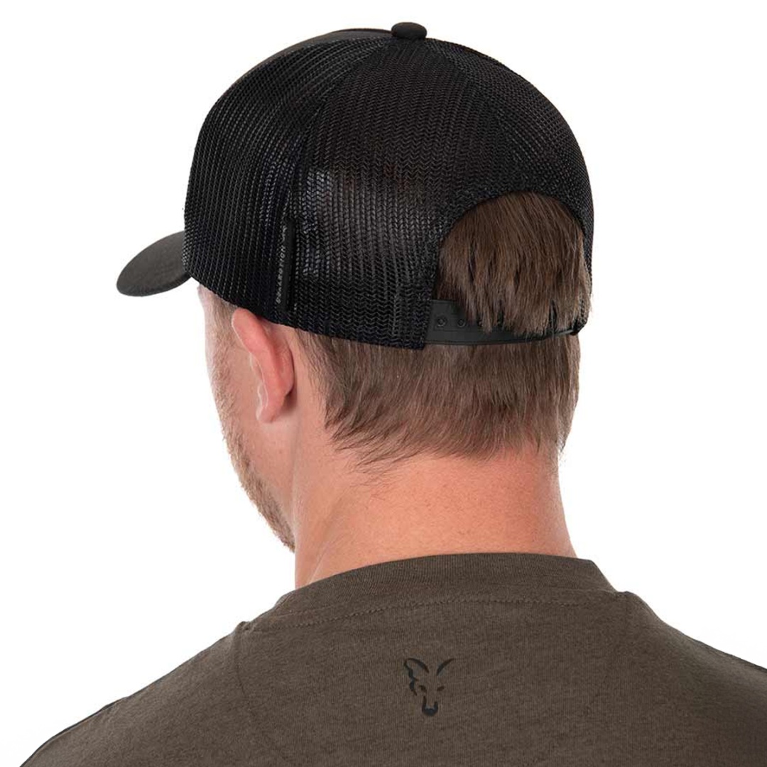 Fox Collection Trucker Cap - Black/Orange