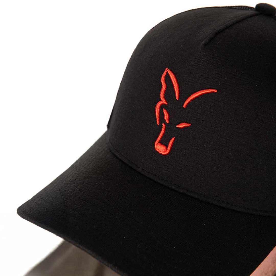 Fox Collection Trucker Cap - Black/Orange