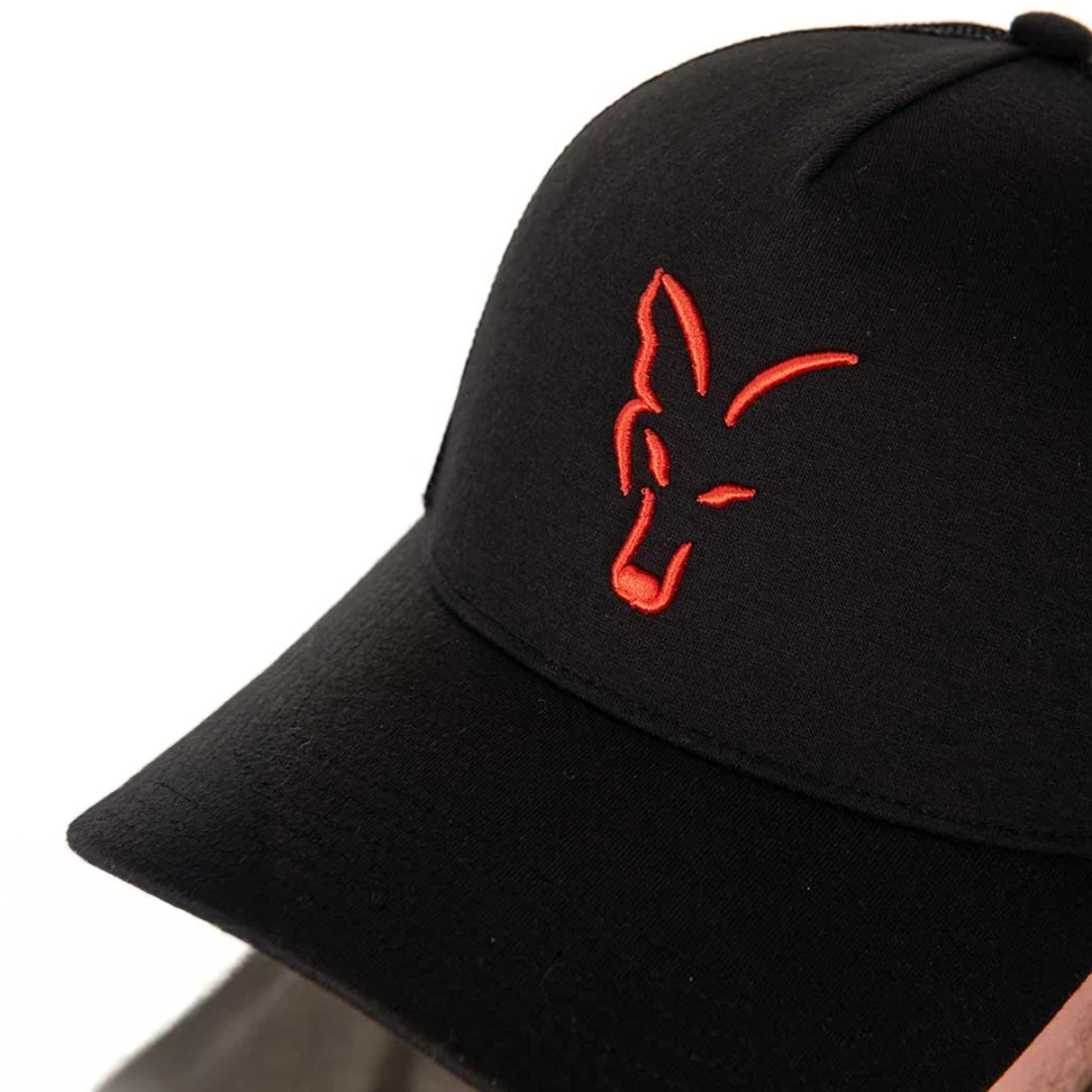 Fox Collection Trucker Cap - Black/Orange