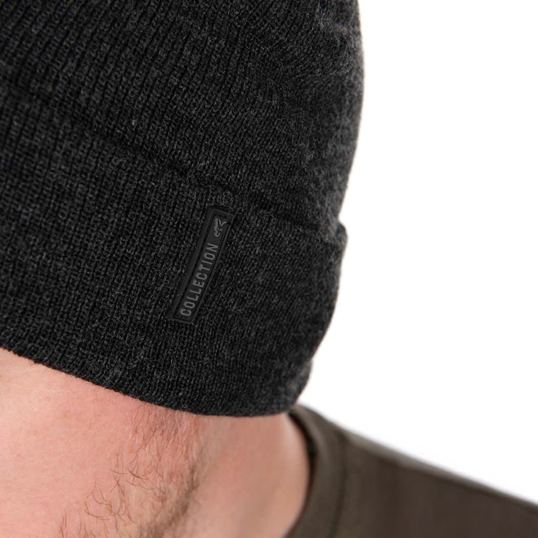 Fox Collection Beanie - Black/Orange