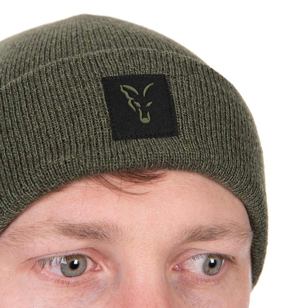 Fox Collection Beanie - Green/Black