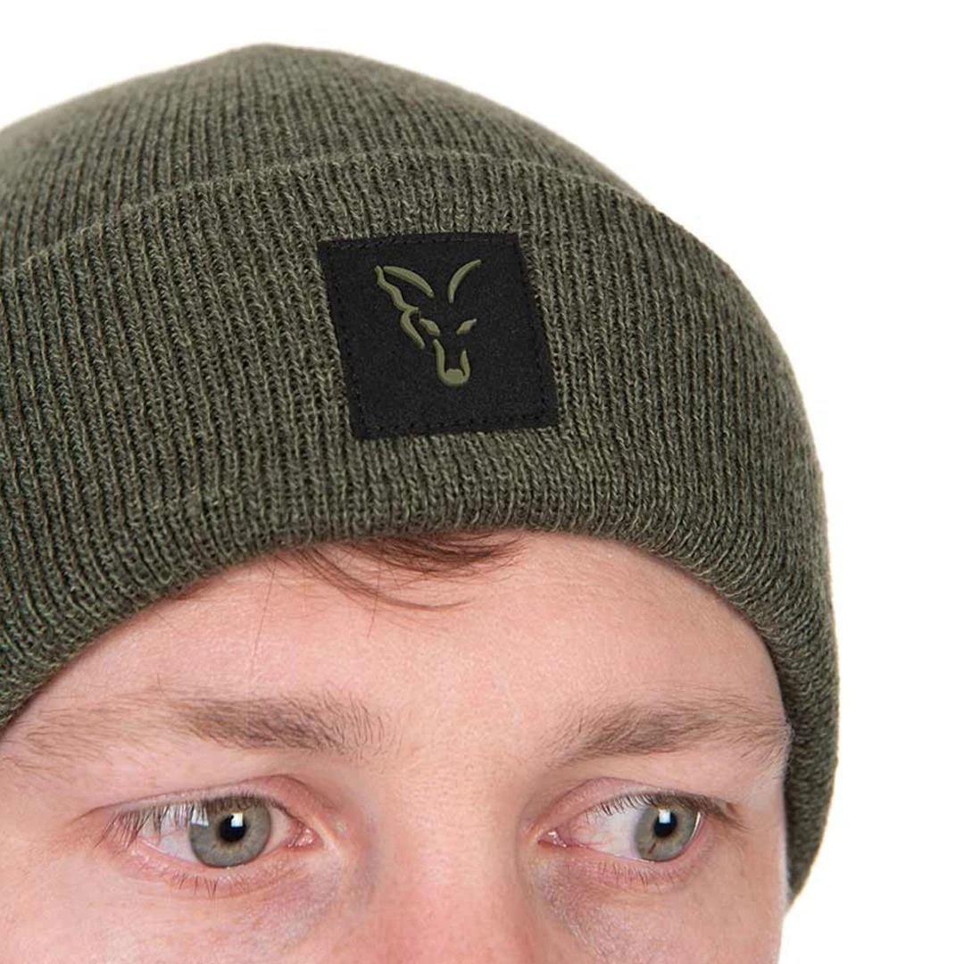Fox Collection Beanie - Green/Black